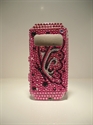 Picture of Nokia C7 Pink & Black Butterfly Design
