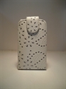 Picture of Samsung i9000 Galaxy S White Leather Diamond Style Case