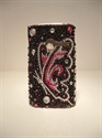 Picture of Sony Ericsson W150/Yendo Black Butterfly Diamond Style Case