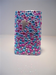 Picture of Sony Ericsson X10 Mini Pink&Aqua Speckled Case