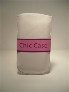 Picture of White Soft Leather Pouch