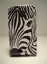 Picture of Samsung S5570/Galaxy Mini Zebra Face Leather Case
