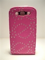 Picture of Samsung i9300 Galaxy S3 Pink Diamond Leather Flip Case