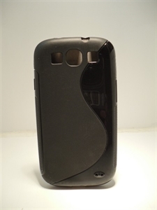 Picture of Samsung i9300 Galaxy S3 Black Silicone Gel Wave Case