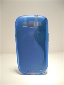 Picture of Samsung i9300 Galaxy S3 Blue Silicone Gel Wave Case