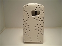 Picture of Nokia Asha 302 White Glitter Leather Case