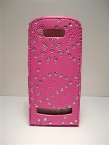 Picture of Nokia Asha 303 Pink Diamond Leather Case