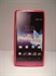 Picture of Xperia Miro,St23i Pink Silicone Gel Case