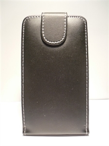 Picture of LG Optimus L5 Black Leather Case