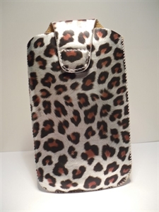 Picture of Leopard Print Soft Leather Pouch XXL