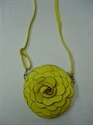 Picture of Yellow Flower Purse 160mm