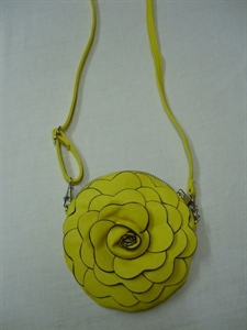 Picture of Yellow Flower Purse 160mm