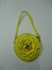 Picture of Yellow Flower Purse 160mm
