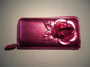 Picture of Large Flower Purse, Rose