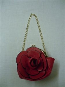 Picture of Red Flower Coin Purse