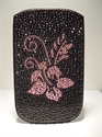 Picture of Pink & Black Floral Diamond Pouch XXL