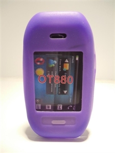 Picture of Alcatel OT880 Purple Silicone Case