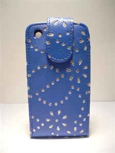 Picture of iPhone 3G Blue Diamond Leather Case