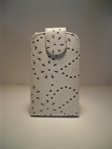 Picture of Blackberry 8520 Curve White Diamond Leather Case