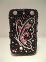 Picture of Blackberry Curve 9320 Black Butterfly Speckled Case