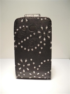Picture of Desire C Black Diamond Leather Flip Case