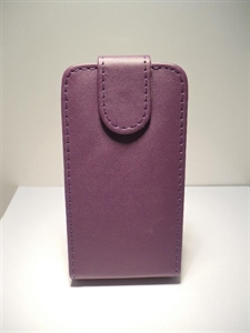 Picture of Samsung i8160 Purple Leather Case