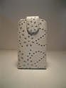 Picture of HTC Desire HD White Diamond Style Leather Case