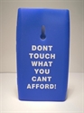 Picture of Nokia 800 Blue 'Don't Touch' Silicone Cover