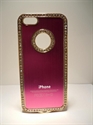 Picture of iPhone 5C/S Pink Mirror Effect Diamond Hard Case