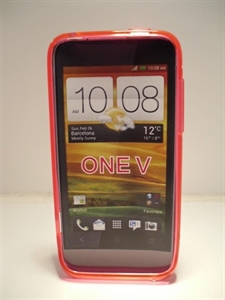 Picture of HTC One V Pink Gel Case