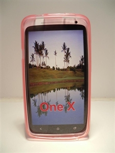 Picture of HTC One X Pink Gel Case