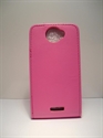 Picture of HTC One X Pink Leather Case