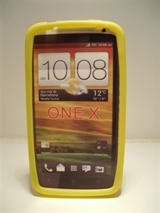 Picture of HTC One X Yellow Silicone Case