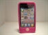 Picture of i Phone 4 Pink Diamond Pattern Silicone Case