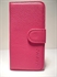 Picture of Iphone 5C/S Real Leather Deep Pink Wallet