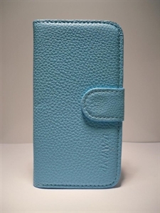 Picture of Iphone 5C/S Real Leather Aqua Wallet