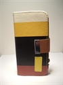 Picture of Iphone 5C/S Multi-coloured Leather Wallet