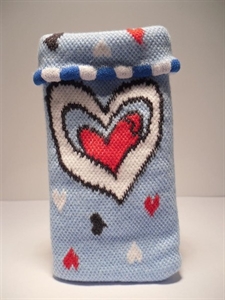 Picture of Double Heart Phone Sock