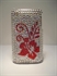 Picture of iPhone 3G/S Red Floral Diamond Case