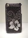 Picture of iPhone 3G/S Silver Floral Diamond Case