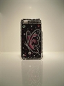 Picture of iPhone 4 Black & Pink Butterfly Design