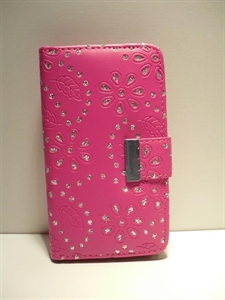 Picture of Xperia T Pink Diamond Leather Wallet