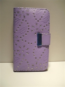 Picture of Xperia T Lilac Diamond Leather Wallet