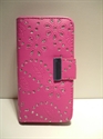 Picture of Galaxy S4 Mini Pink Leather Diamond Wallet