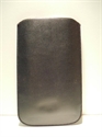 Picture of Smooth Black Leather Pouch XXXL 