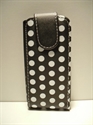 Picture of Nokia Asha 303 White Spotted Leather Case