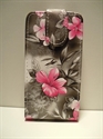 Picture of Huawei Y300 Pink Floral Leather Case