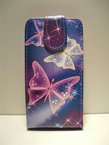 Picture of Huawei Y300 Butterfly Leather Case