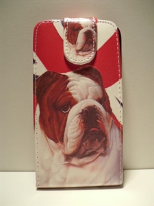 Picture of Samsung Galaxy S4 Bulldog Leather Case