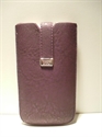 Picture of Purple Leather Thin Strap Pouch XXXL